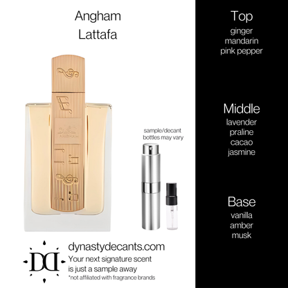 Angham by Lattafa | Fragrance Sample | Decant