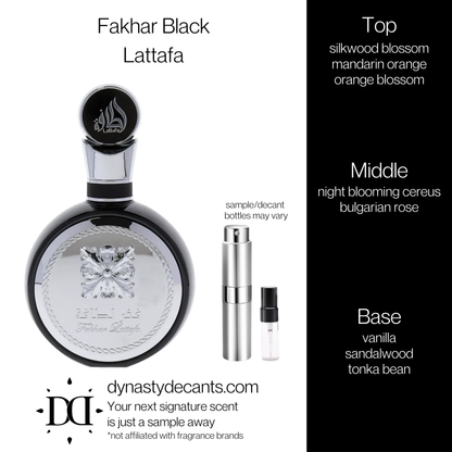 Fakhar Black by Lattafa | Fragrance Sample | Decant