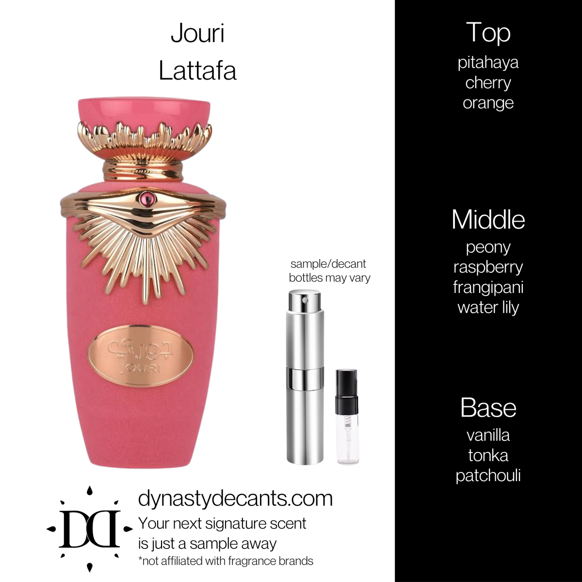 Jouri by Lattafa | Fragrance Sample | Decant