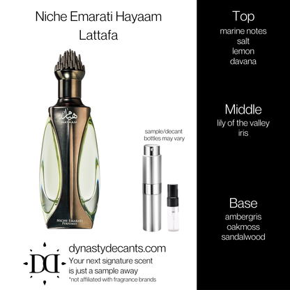 Niche Emarati Hayaam - Lattafa