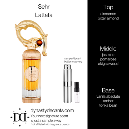 Sehr by Lattafa | Fragrance Sample | Decant