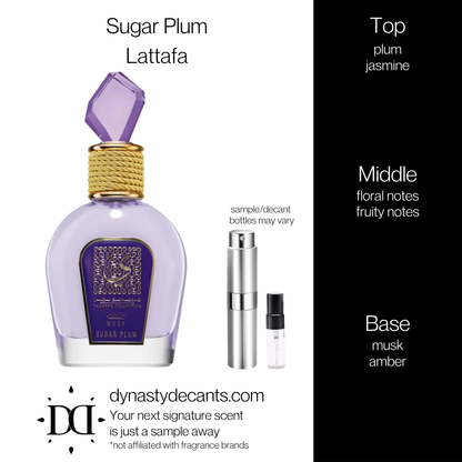 Sugar Plum by Lattafa | Fragrance Sample | Decant