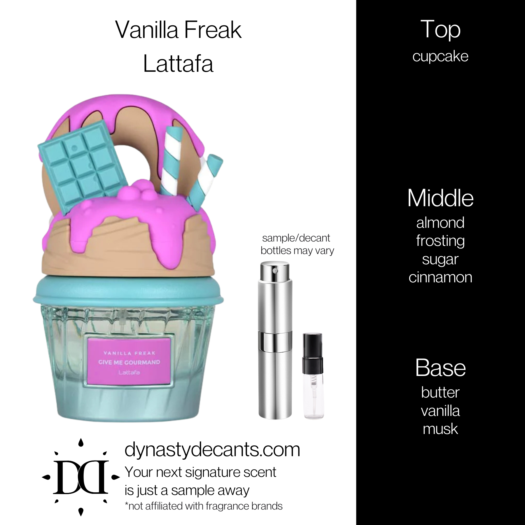 Vanilla Freak by Lattafa | Fragrance Sample | Decant