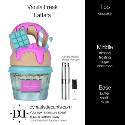 Vanilla Freak by Lattafa | Fragrance Sample | Decant