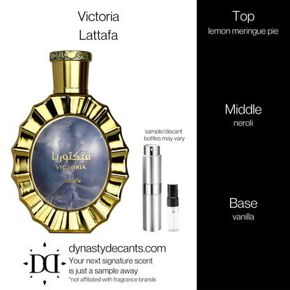 Victoria by Lattafa | Fragrance Sample | Decant