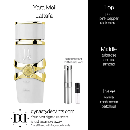 Yara Moi by Lattafa | Fragrance Sample | Decant