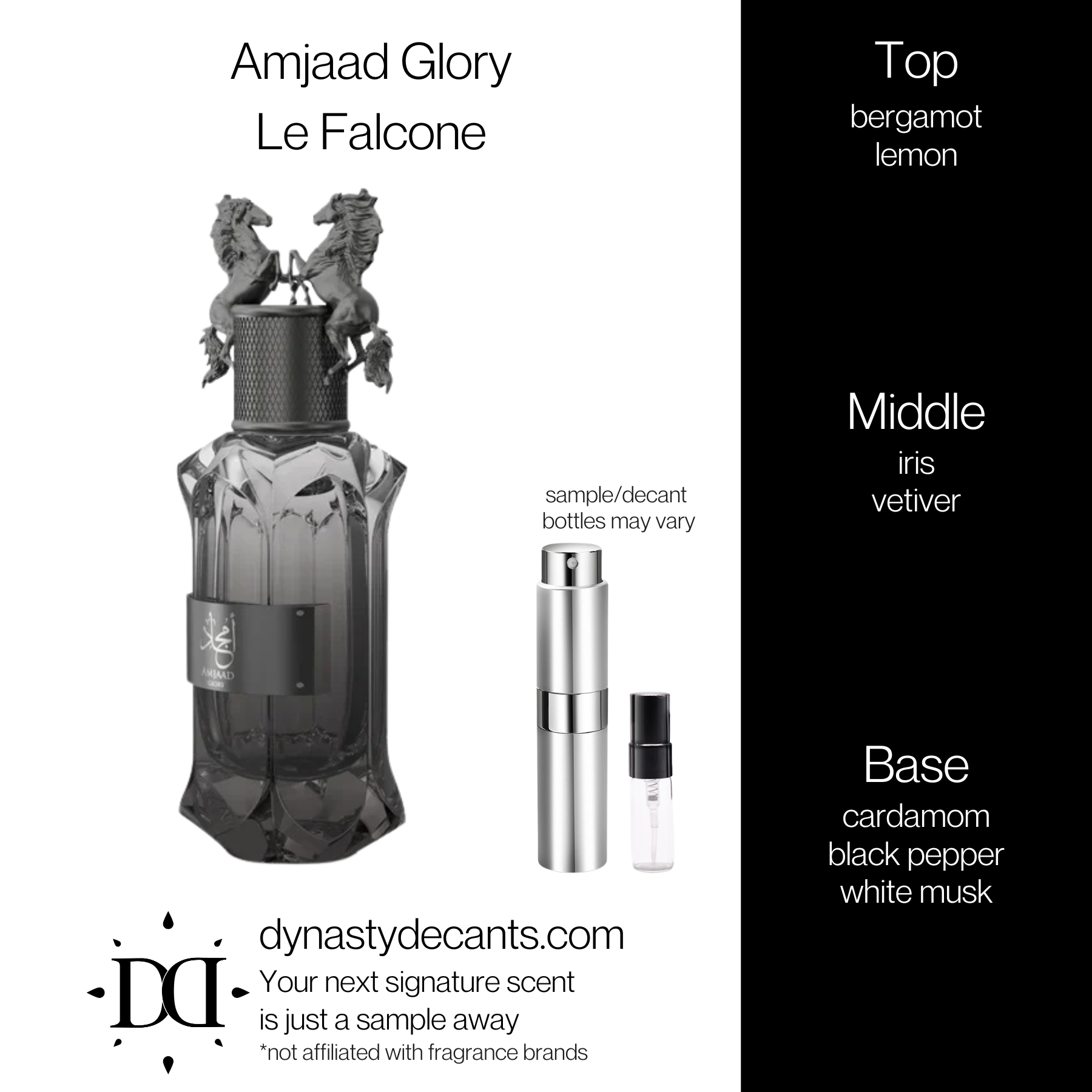 Amjaad Glory by Le Falcone | Fragrance Sample | Decant