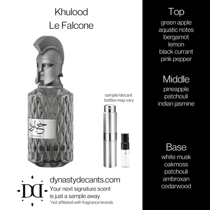 Khulood by Le Falcone | Fragrance Sample | Decant