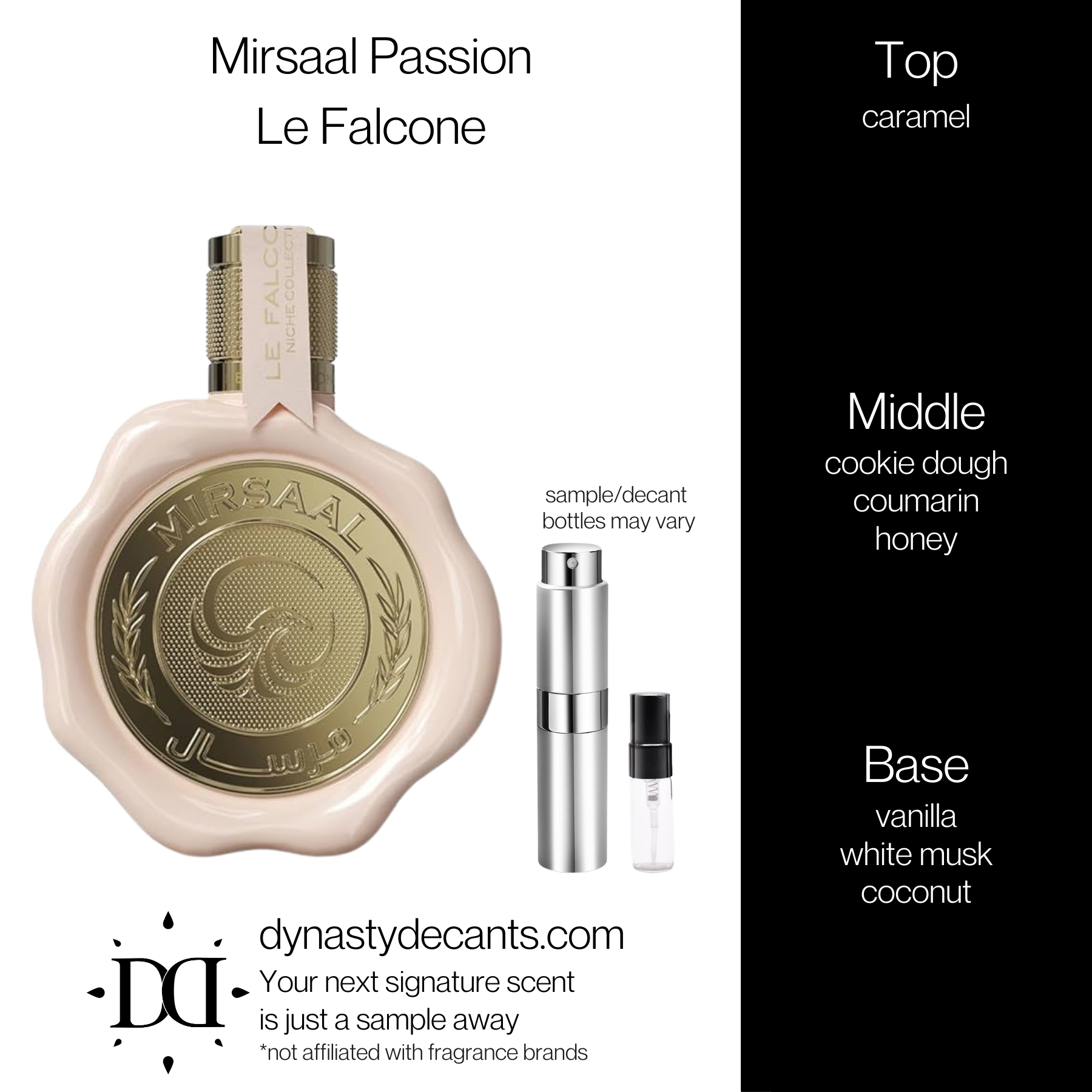 Mirsaal Passion by Le Falcone | Fragrance Sample | Decant