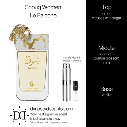 Shouq Women by Le Falcone | Fragrance Sample | Decant