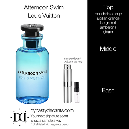 Afternoon Swim by Louis Vuitton | Fragrance Sample | Decant