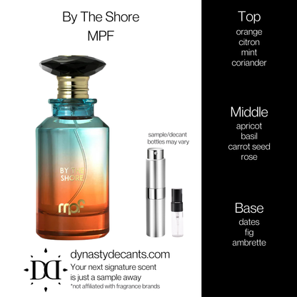 By The Shore by MPF | Fragrance Sample | Decant