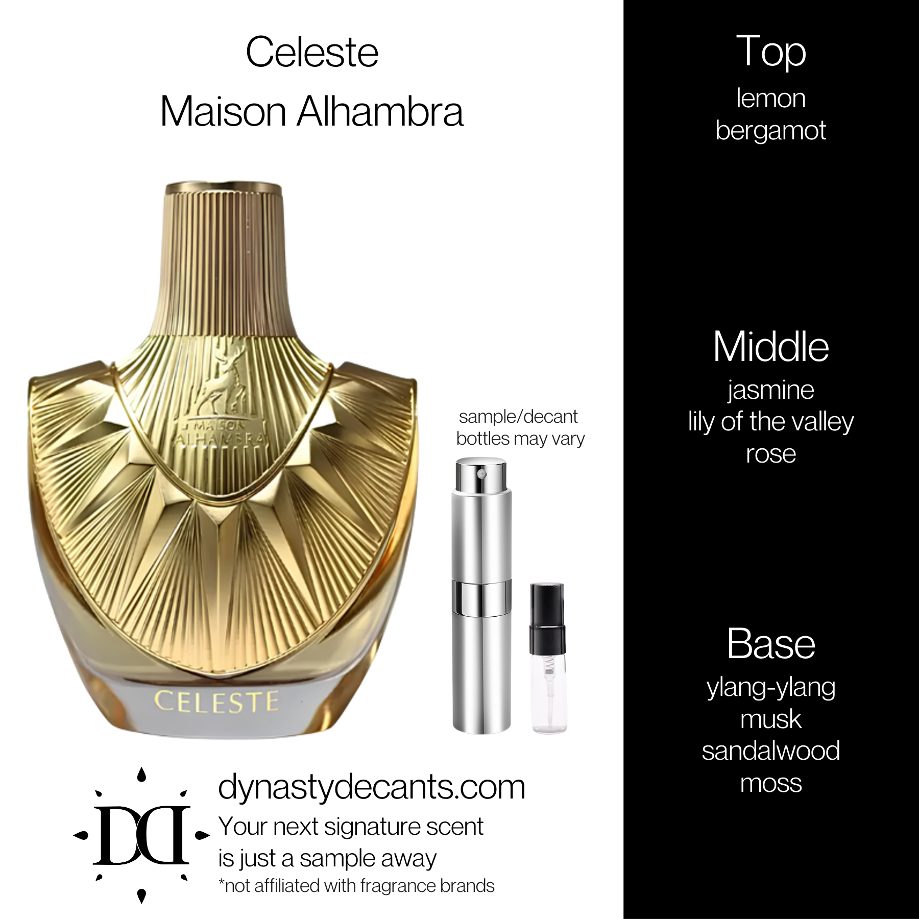 Celeste by Maison Alhambra | Fragrance Sample | Decant