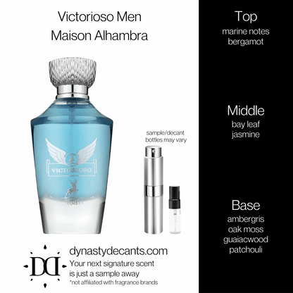 Victorioso Men by Maison Alhambra | Fragrance Sample | Decant