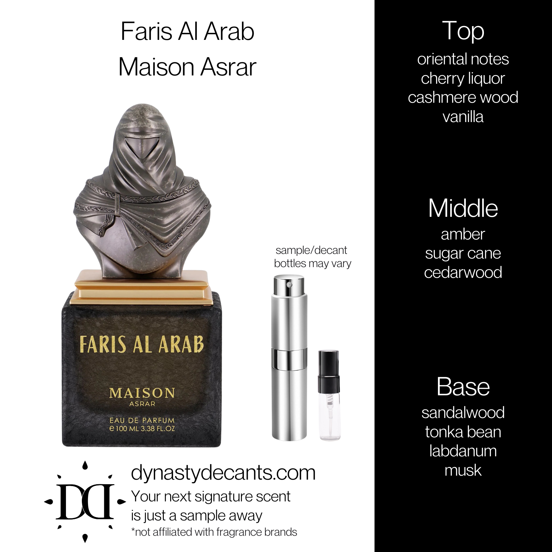 Faris Al Arab by Maison Asrar | Fragrance Sample | Decant