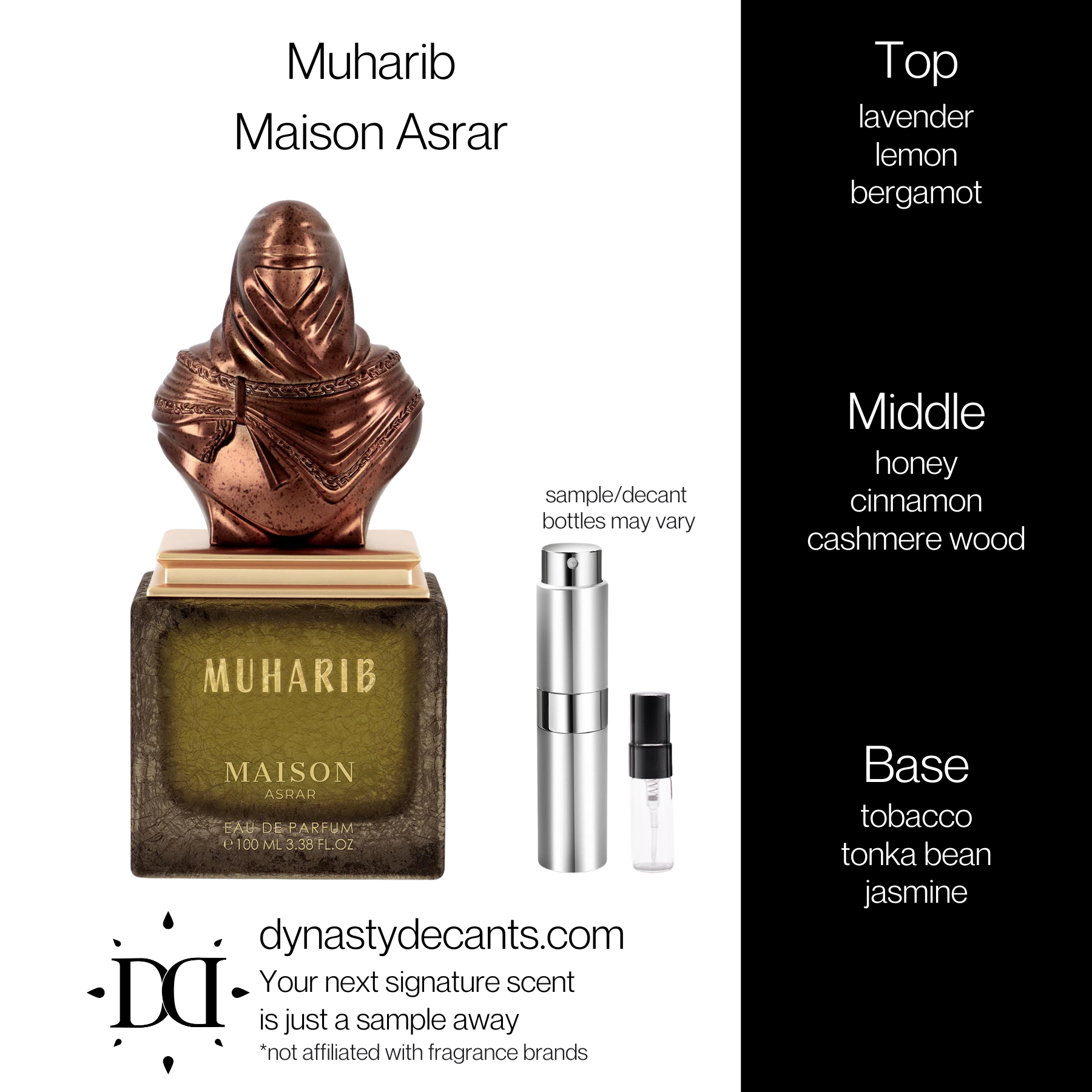 Muharib by Maison Asrar | Fragrance Sample | Decant