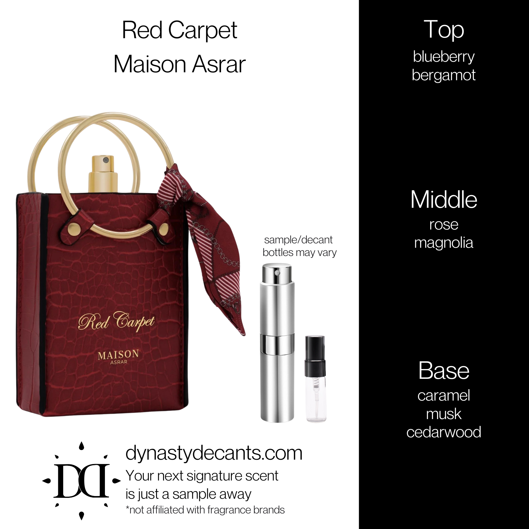 Red Carpet by Maison Asrar | Fragrance Sample | Decant