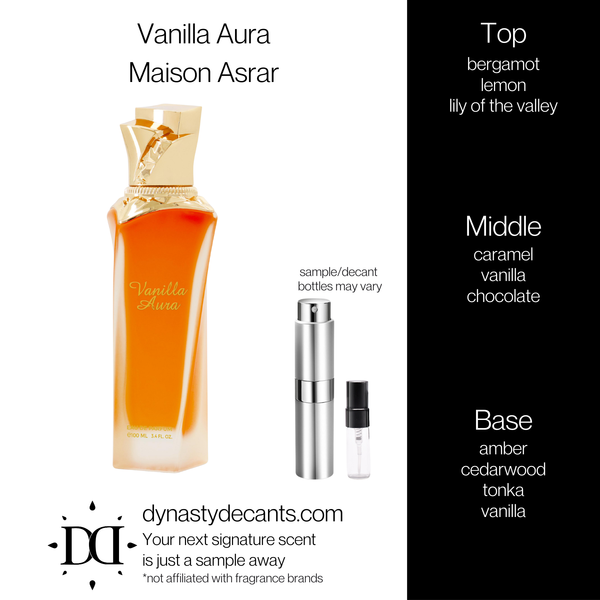 Vanilla Aura by Maison Asrar | Fragrance Sample | Decant