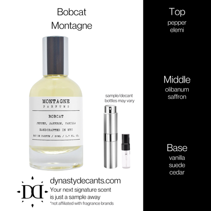Bobcat by Montagne | Fragrance Sample | Decant