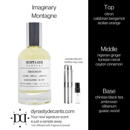 Imaginary by Montagne | Fragrance Sample | Decant
