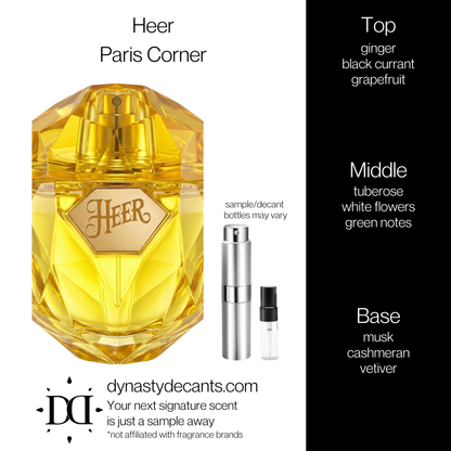 Heer by Paris Corner | Fragrance Sample | Decant