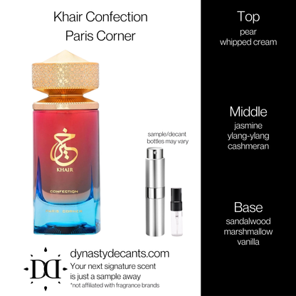 Khair Confection by Paris Corner | Fragrance Sample | Decant