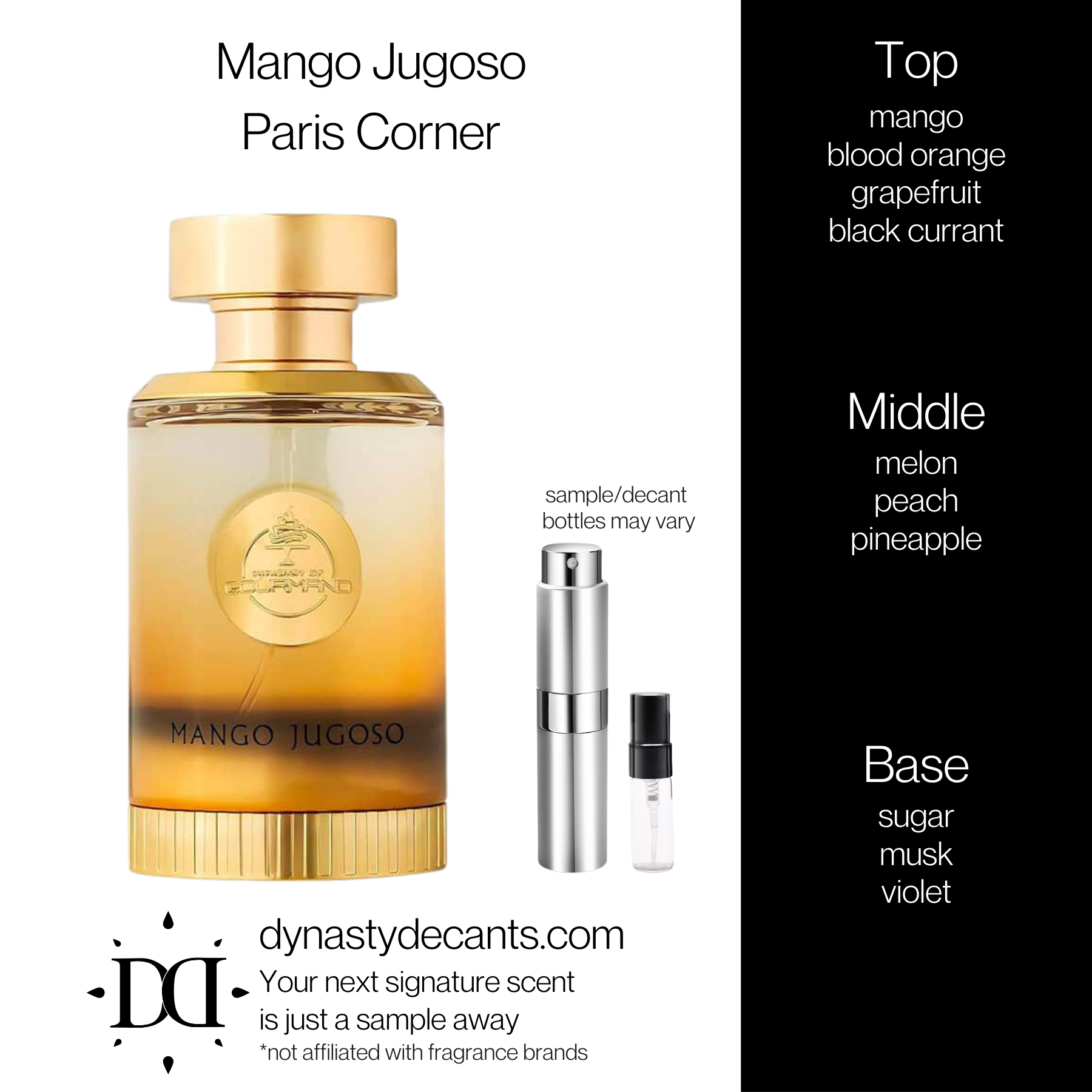 Mango Jugoso by Paris Corner | Fragrance Sample | Decant