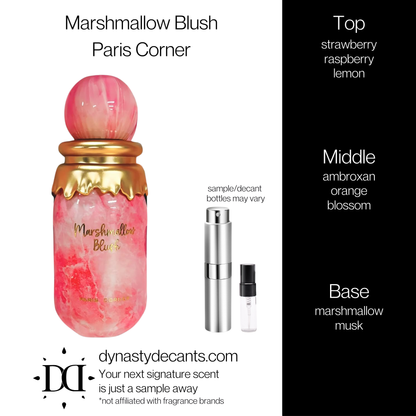 Marshmallow Blush by Paris Corner | Fragrance Sample | Decant