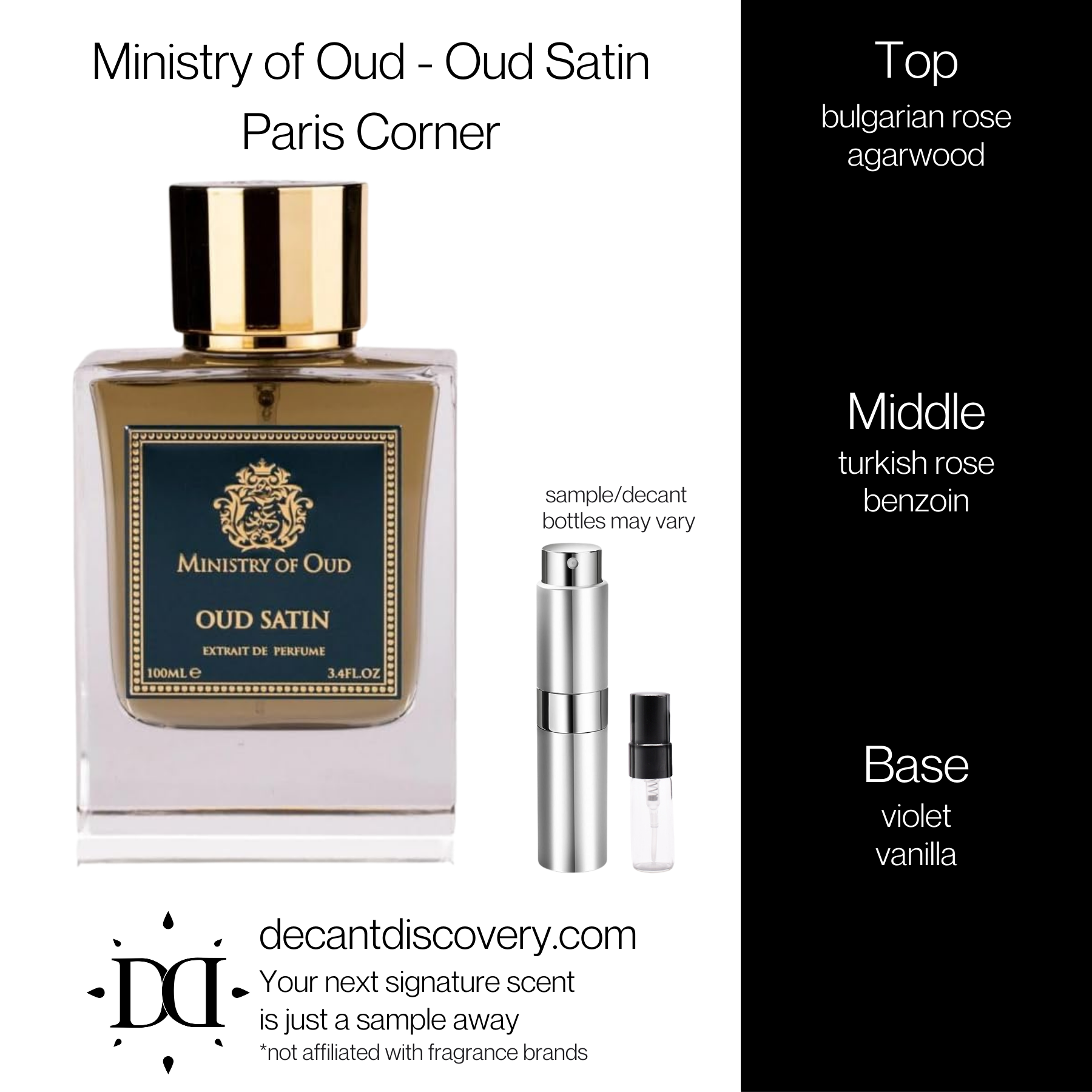 Ministry of Oud | Oud Satin - Paris Corner