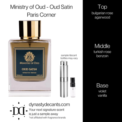 Ministry of Oud | Oud Satin - Paris Corner