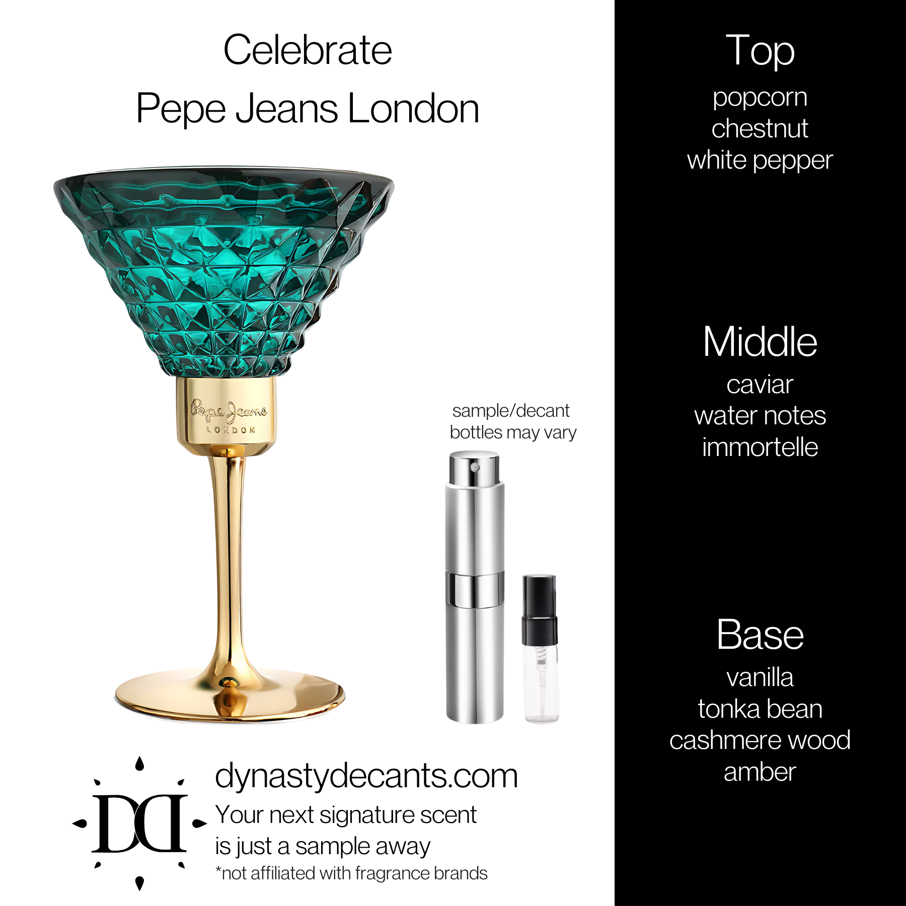 Celebrate by Pepe Jeans London | Fragrance Sample | Decant