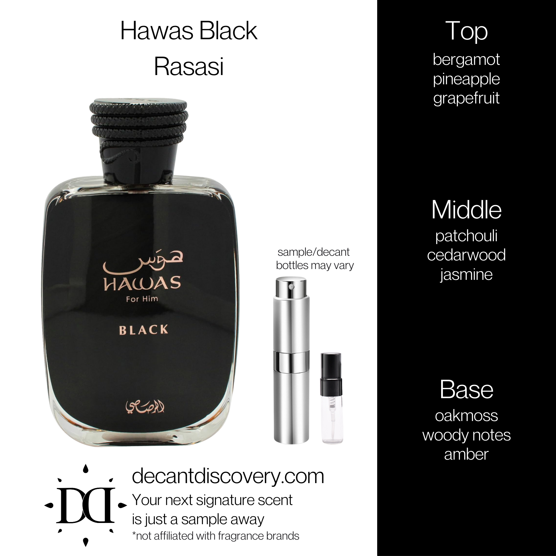 Hawas Black - Rasasi