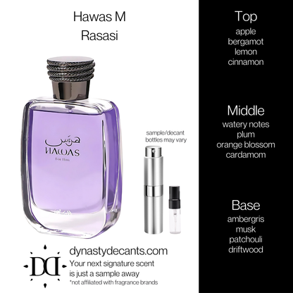 Hawas Man by Rasasi | Fragrance Sample | Decant