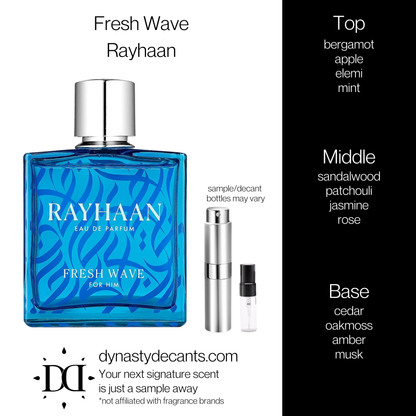 Fresh Wave by Rayhaan | Fragrance Sample | Decant