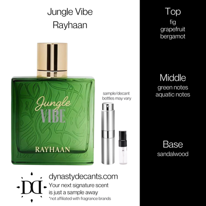 Jungle Vibe by Rayhaan | Fragrance Sample | Decant