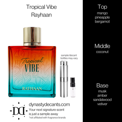 Tropical Vibe by Rayhaan | Fragrance Sample | Decant