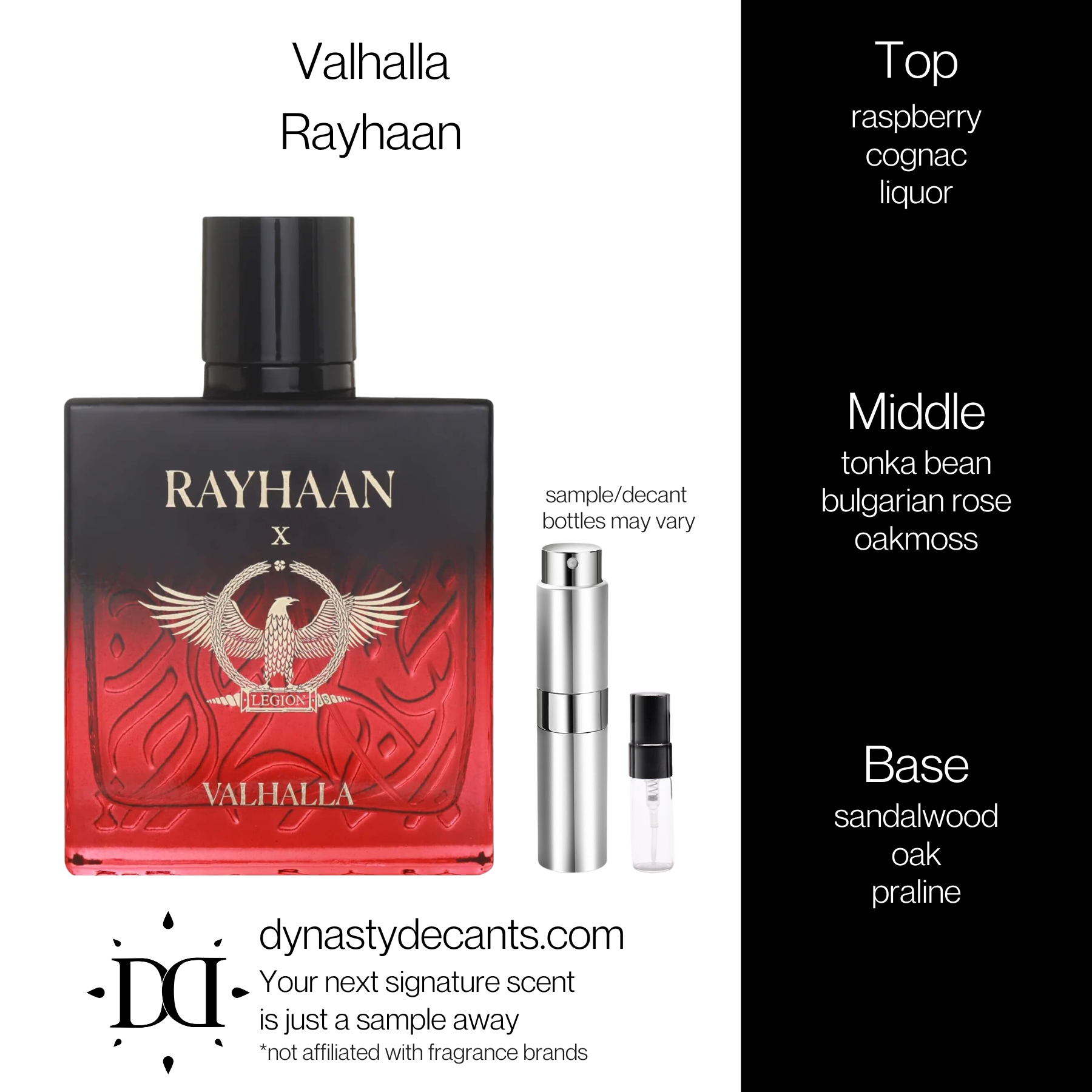 Valhalla by Rayhaan | Fragrance Sample | Decant