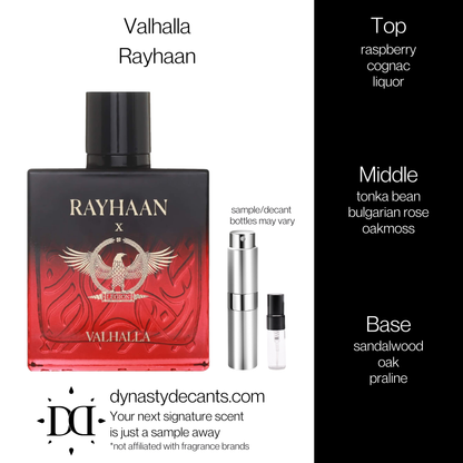 Valhalla by Rayhaan | Fragrance Sample | Decant