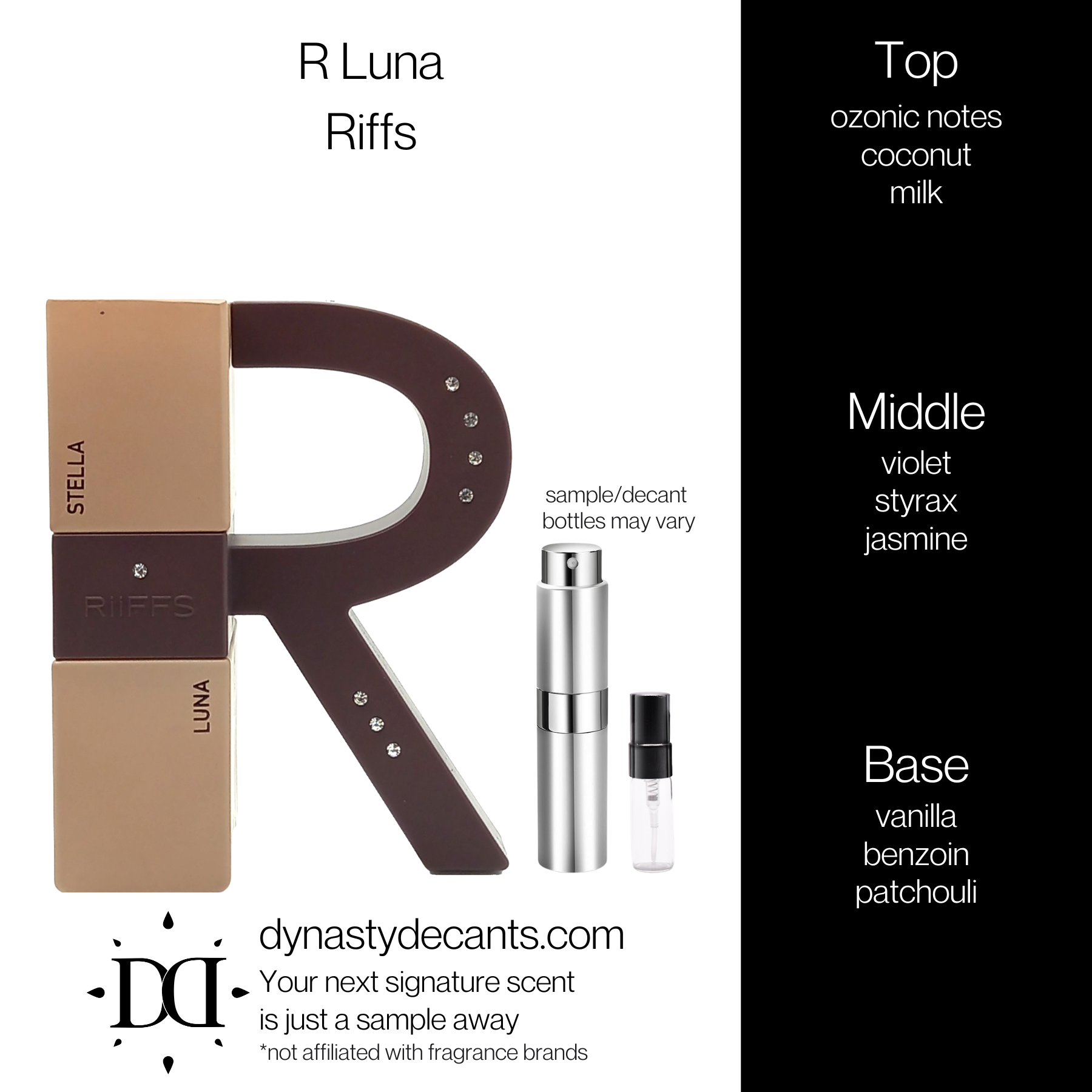 R Luna by Riffs | Fragrance Sample | Decant