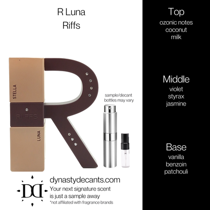 R Luna by Riffs | Fragrance Sample | Decant