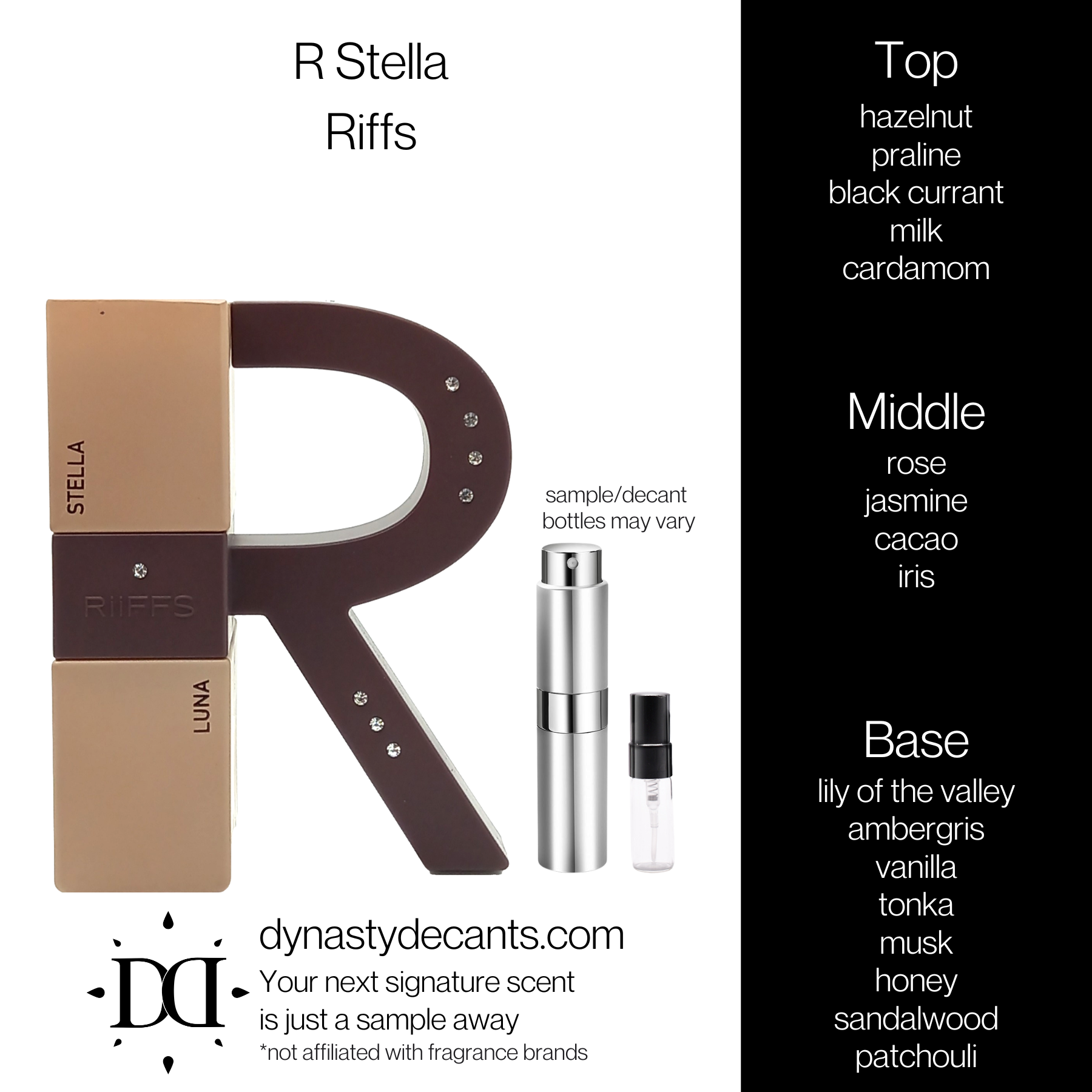R Stella by Riffs | Fragrance Sample | Decant