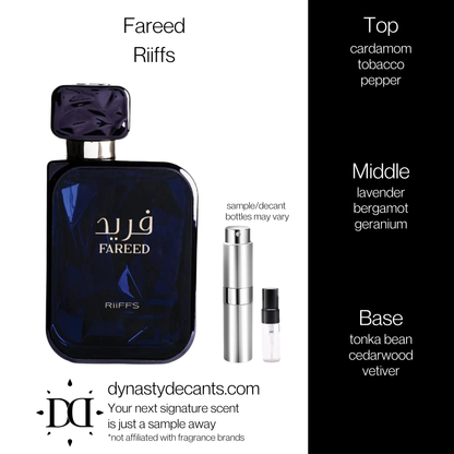 Fareed by Riiffs | Fragrance Sample | Decant