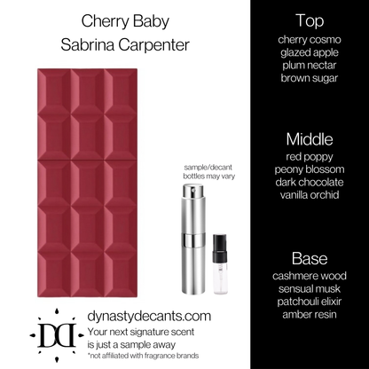 Cherry Baby by Sabrina Carpenter | Fragrance Sample | Decant