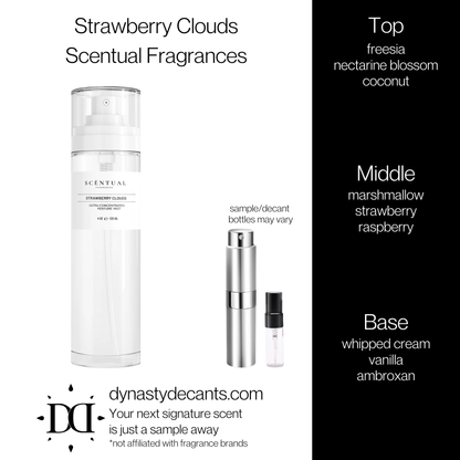 Strawberry Clouds by Scentual Fragrances | Fragrance Sample | Decant