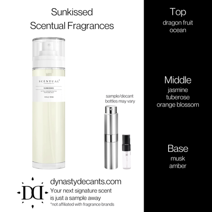 Sunkissed by Scentual Fragrances | Fragrance Sample | Decant