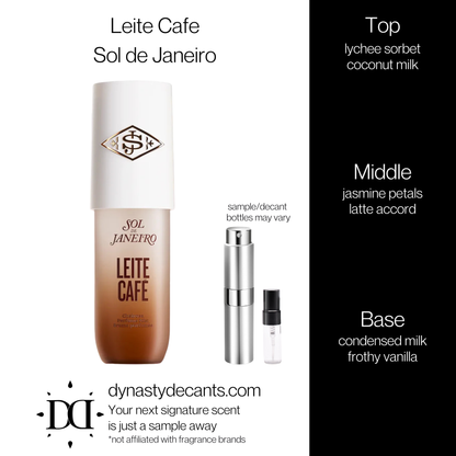 Leite Café by Sol de Janeiro | Fragrance Sample | Decant