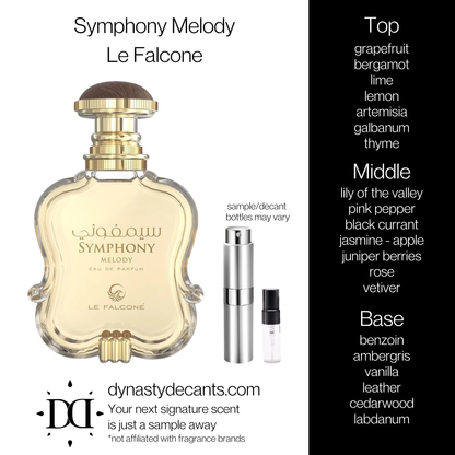 Symphony Melody by Le Falcone | Fragrance Sample | Decant