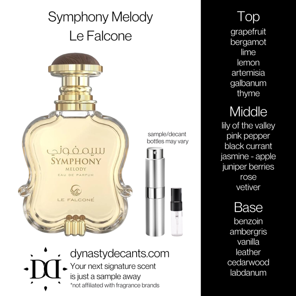 Symphony Melody by Le Falcone | Fragrance Sample | Decant