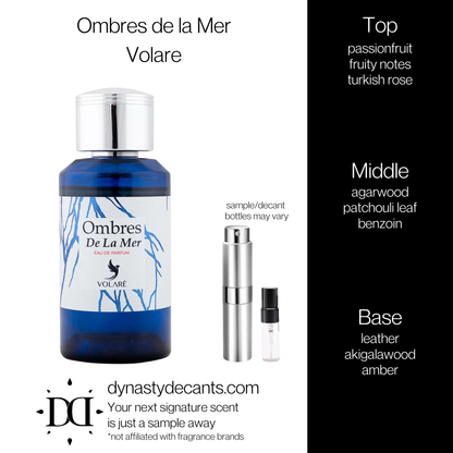 Ombres de la Mer by Volare | Fragrance Sample | Decant