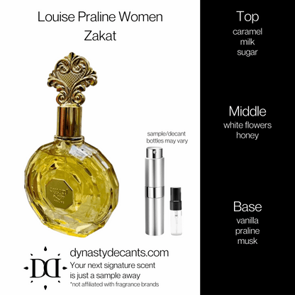 Louise Praline Women by Zakat | Fragrance Sample | Decant